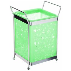 Подставка для столовы приборов, металл, пластик, 13 18см-зеленый Простые решения