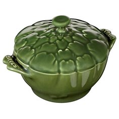 Кокот "Артишок", 12,5 см, темно-зеленый, Staub