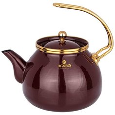 Чайник Agness 3,0 л эмалированный, Серия Тюдор (950-339)