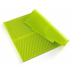 Силиконовый коврик для сушки посуды ZDK (зеленый)