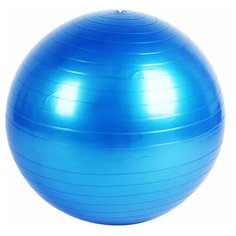 Фитбол, гимнастический мяч для йоги и фитнеса, антивзрыв, синий, 95 см Icon