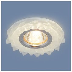 Встраиваемый потолочный светильник с LED подсветкой 2209 MR16 Matt Ice матовый лед Elektrostandard