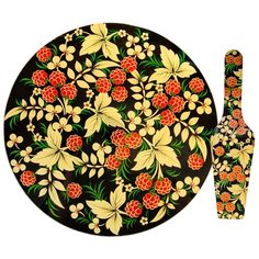 Тортовница вращающаяся LORAINE 27628 диаметр 30,5 см с лопаткой