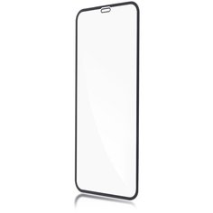 Прозрачное защитное стекло ROSCO с черной рамкой для Apple iPhone 11 и iPhone XR (Айфон 11, Айфон XR), клеевая основа по периметру
