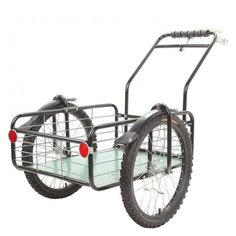 Велоприцеп FORWARD Пчелка серый матовый