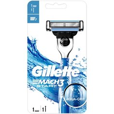 Бритвенный станок Gillette Mach3 Start, сменные кассеты 1 шт.