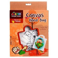 AVENIR Набор для раскрашивания сумки из холста Сова (AL2006)
