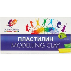 Пластилин Луч Классика 6 цветов (12С878-08)