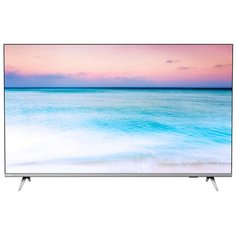Телевизор Philips 50PUS6654 50" (2019), серебристый металлик