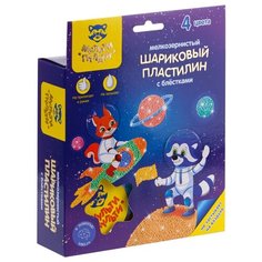 Шариковый пластилин Мульти-Пульти Приключения Енота 4 цвета (ШП_19828)