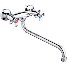 Смеситель для кухни (мойки) Ростовская Мануфактура Сантехники SL71-361 двухрычажный