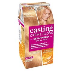 LOreal Paris Casting Creme Gloss стойкая краска-уход для волос, 832, Крем-брюле