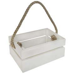 Ящик Мастер Рио Ящик для флористических композиций и декорирования белый