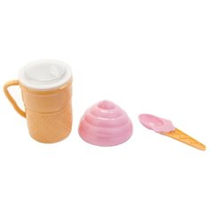 Форма для мороженого BRADEX JUST SHAKE, желтый/розовый