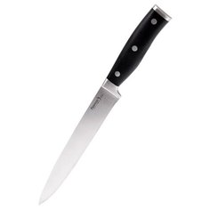 Нож для нарезки мяса или рыбы Fissman Epha, лезвие 20 см, черный