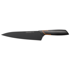 Нож универсальный FISKARS Edge, лезвие 19 см, черный/оранжевый
