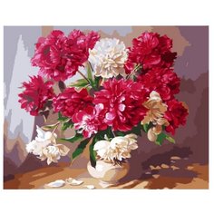 Paintboy Картина по номерам "Пионы в вазе" 40х50 см (GX3715)