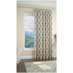 Портьеры ARCO DORO IL 201 на ленте 260 см бежевый