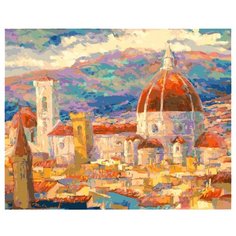 Белоснежка Картина по номерам "Дождь над Флоренцией" 30х40 см (034-AS)