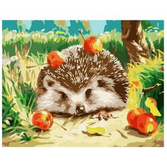 Paintboy Картина по номерам "Ёжик с райками" 40х50 см (GX6215)