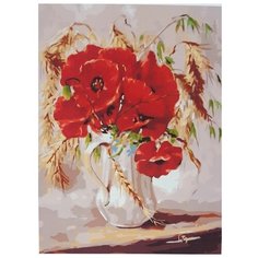 Paintboy Картина по номерам "Маки с пшеницей" 40х50 см (GX22349)