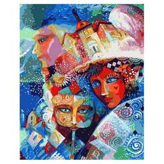 Белоснежка Картина по номерам "Карнавал" 40х50 см (086-AB)