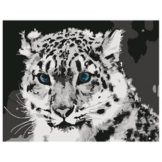 Molly Картина по номерам "Снежный барс" 15х20 см (KH0034/1)