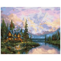 Molly Картина по номерам "Дом на реке" 40х50 см (KH0636)