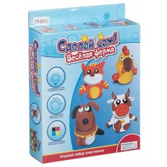 Масса для лепки Zhorya Набор для лепки Сделай сам Веселая ферма №2