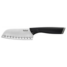 Нож сантоку Tefal Comfort, лезвие 12 см, черный