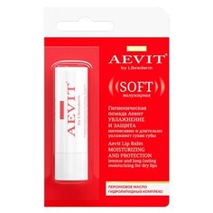 Librederm Гигиеническая помада Аевит Soft полужирная Увлажнение и защита