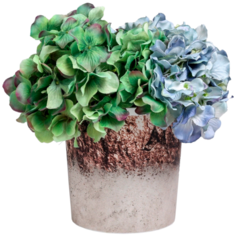 Кашпо Дарите счастье Лофт, 1,6 л бежевый/серый