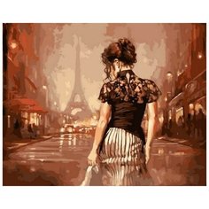 Paintboy Картина по номерам "Парижские ночи" 40х50 см (GX9177)