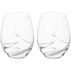 Bohemia Crystal Набор стаканов для воды Турбуленция 500 мл 2 шт