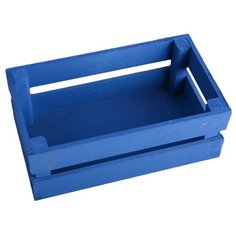 Кашпо Дарим красиво Двушка Лайт 24.5 × 13.5 × 9.5 см синий