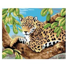 Color Kit Картина по номерам "Леопард на ветвях" 40х50 см (CG504)