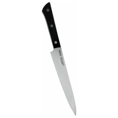 Нож для нарезки мяса или рыбы Fissman Tanto, лезвие 20 см, черный