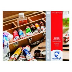 Альбом для акрила Royal Talens Van Gogh 40 х 30 см, 370 г/м², 10 л.