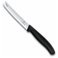 Нож для сыра VICTORINOX Swiss Classic, лезвие 11 см, черный