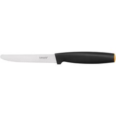 Нож для томатов FISKARS Functional Form, лезвие 12 см, серебристый/черный