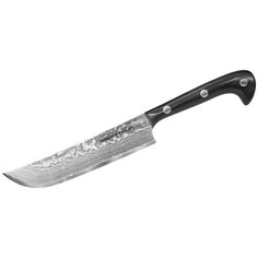 Шеф-нож Samura пчак Sultan, лезвие 16.4 см, черный