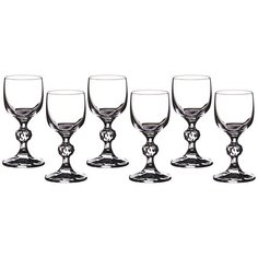 Набор рюмок для ликера/водки,6 шт,Crystalite "Claudie/Sterna", 50 мл