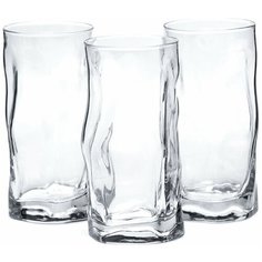 Набор высоких стаканов для воды Bormioli Rocco Sorgente, 460 мл., 3 шт.