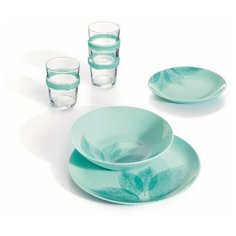 Столовый сервиз ARPEGIO LIGHT TURQUOISE 18 предметов 6 персон Luminarc