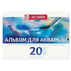 Альбом для акварели Art Creation 200гр/м.кв А4 20л склейка по 1 стороне Royal Talens
