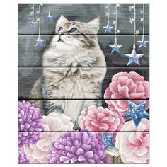 Greenwich Line Картина по номерам на дереве "Мечтатель", 40х50 см (КД_30556)