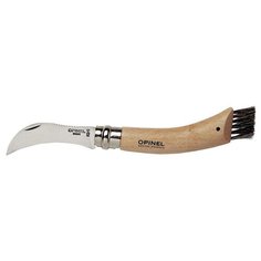 Нож грибника Opinel №8, нержавеющая сталь, рукоять бук, блистер, 001250