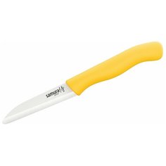 Нож керамический кухонный фрутоножик Samura Eco-Ceramic SC-0011YL/A