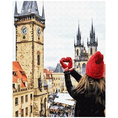 Картина по номерам ВанГогВомне "Староместская площадь" 40х50 см