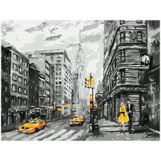 Картина по номерам Molly 30х40 см Нью-Йорк